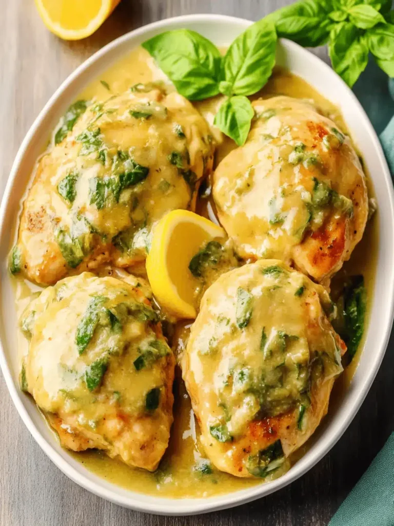 30-Minute Lemon Basil Chicken That Will Wow Your Dinner Guests
