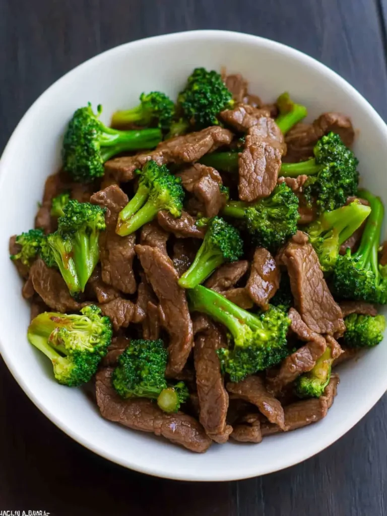 Beef with Broccoli: Quick Stir-Fry for Busy Weeknights