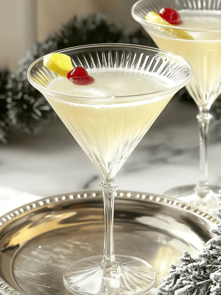 Sip into Winter Bliss with a Winter White Cosmopolitan Cocktail