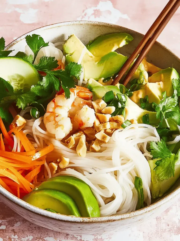 Vibrant Summer Roll Bowls: Fresh Flavors in Every Bite